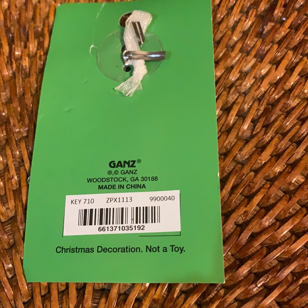 🌸 $3 if bundled NORA Engraved Collectible Snowman Christmas Ornament GANTZ NWT - Picture 4 of 7